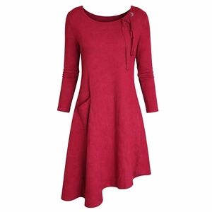 Jorge Perez Women's Long Sleeve, Asymmetrical Sweater Tunic/Dress - NWT